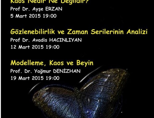 Fizik Mühendisleri Odası – Bilim ve Felsefe Söyleşileri III: Kaos